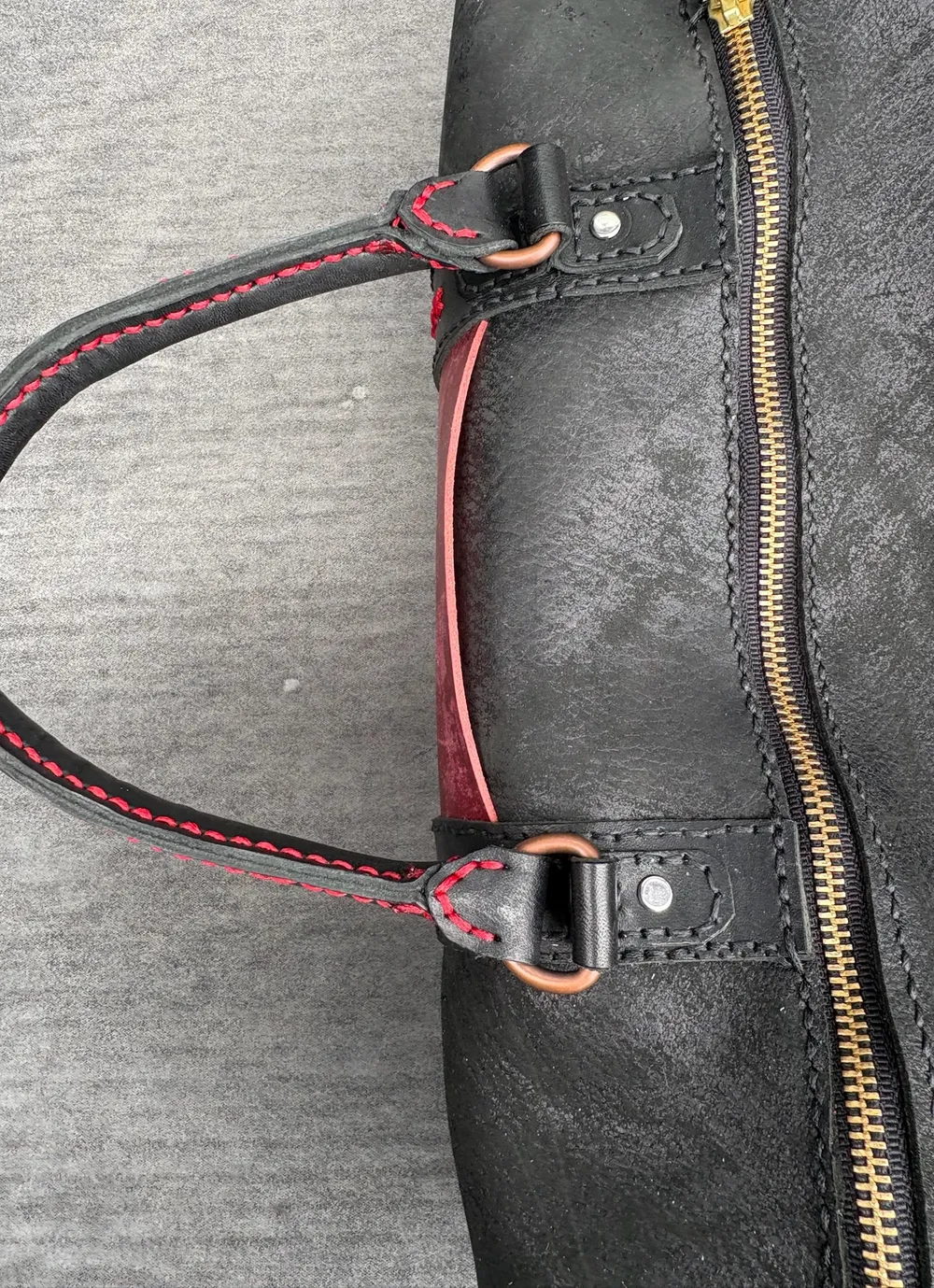 Red and Black Duffel, photo 8 of 9