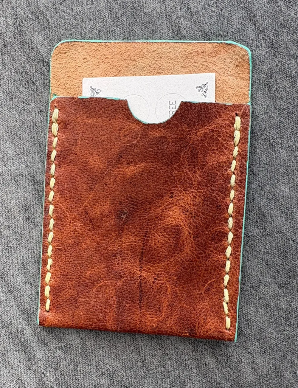 Pure Brown Cardholder, photo 3 of 3