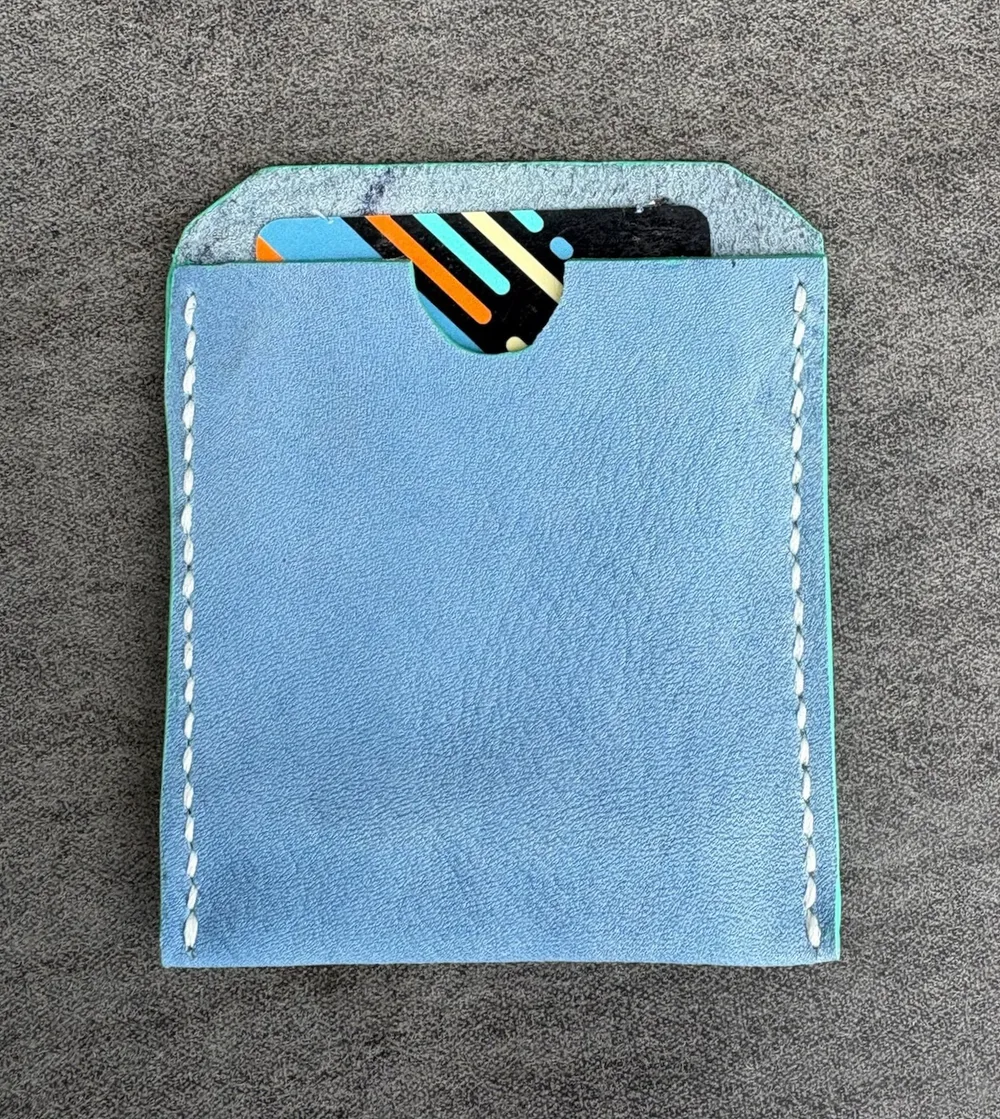 Pure Blue Cardholder, photo 5 of 6