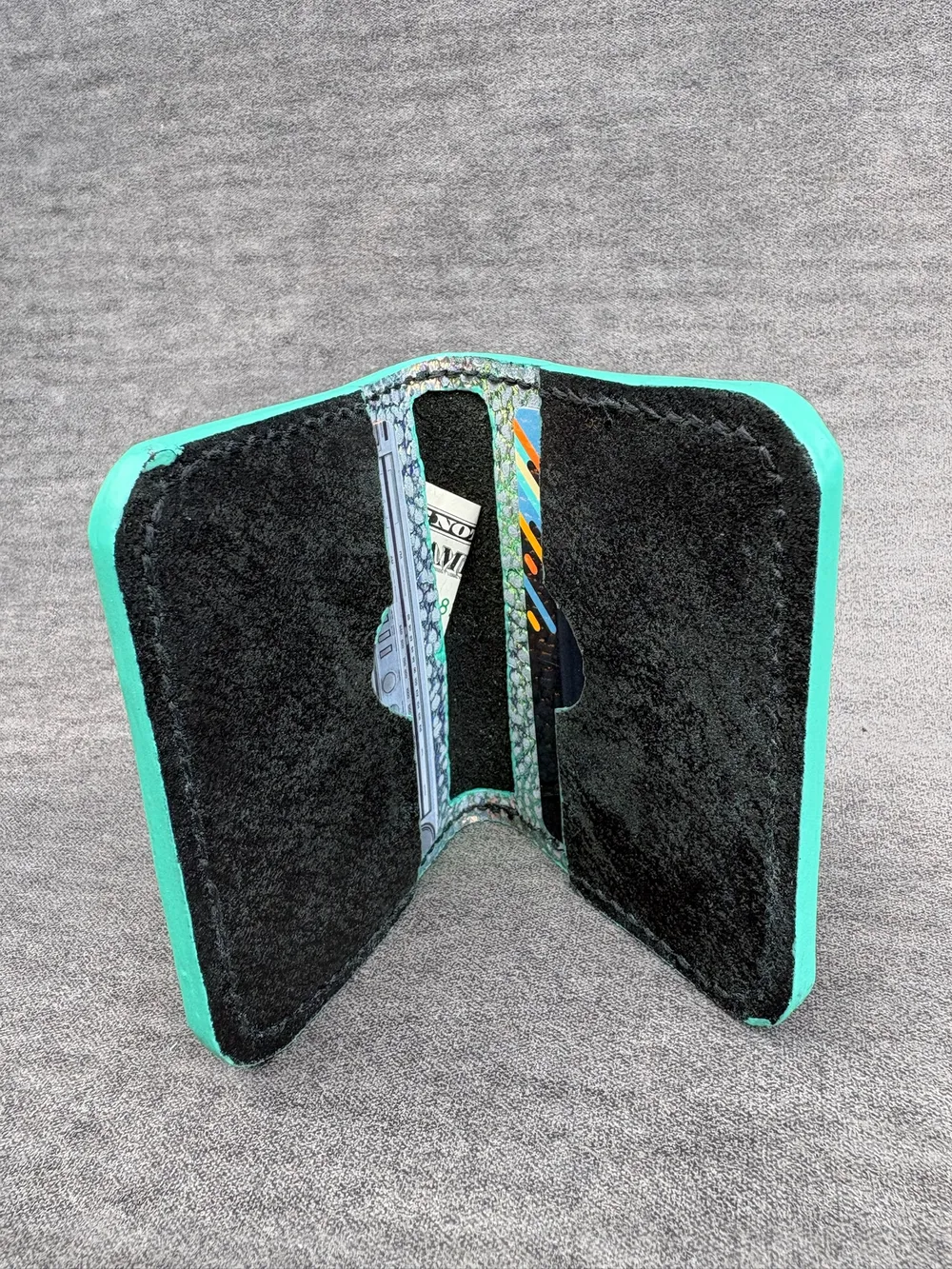 Black with Iridescent Lining and Black Pockets, photo 10 of 10