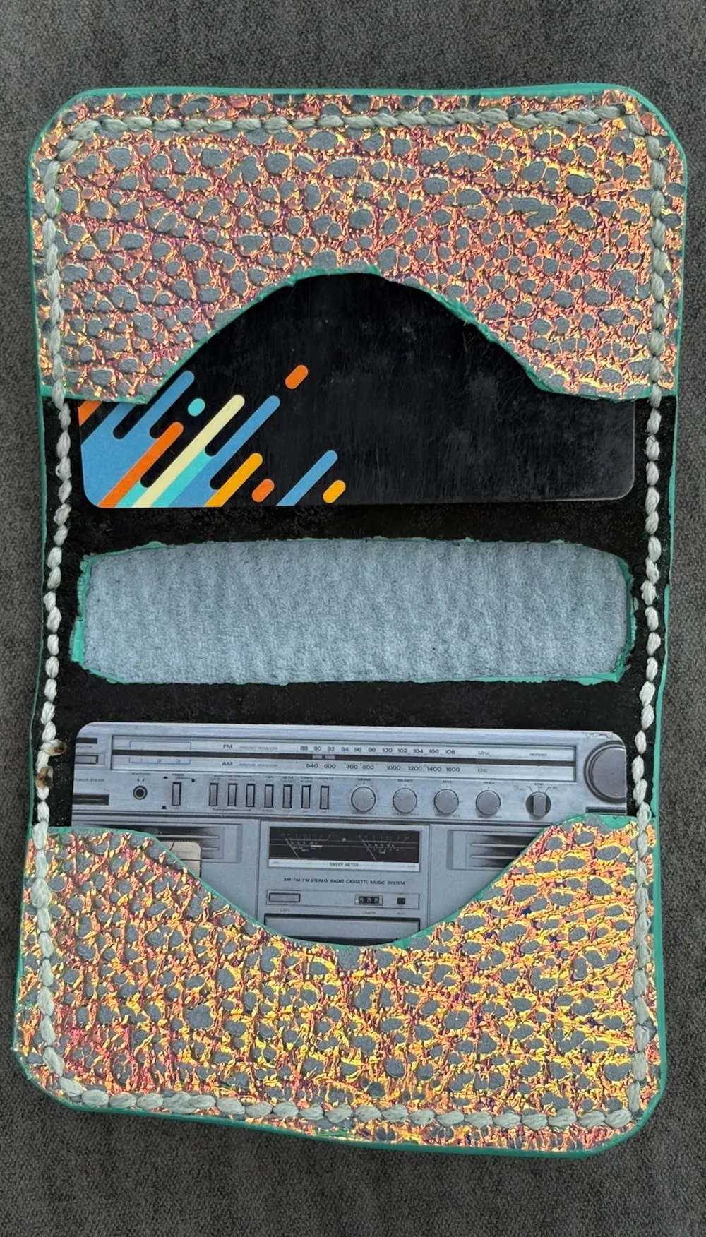 Iridescent with Black Lining, photo 9 of 9